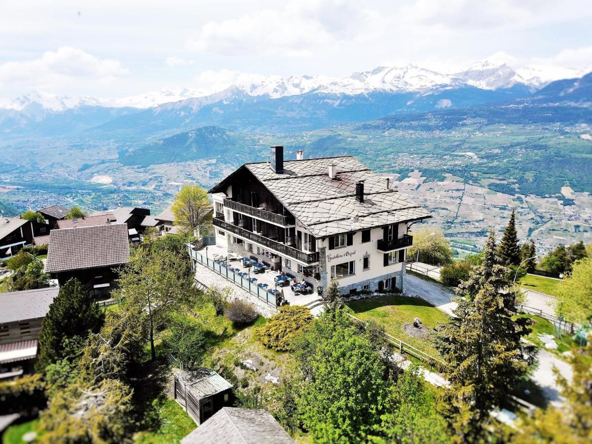 Hostellerie D'Orzival Vercorin Exterior foto