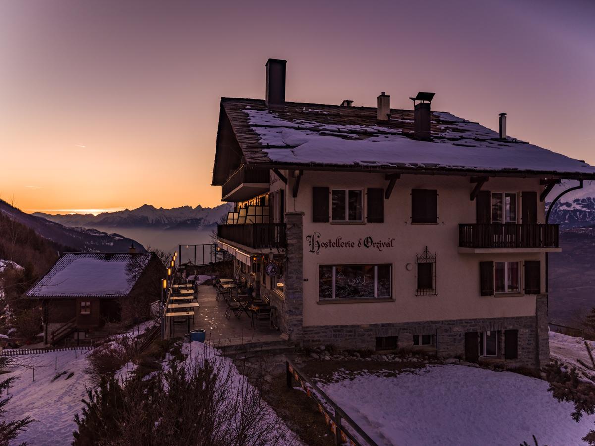 Hostellerie D'Orzival Vercorin Exterior foto