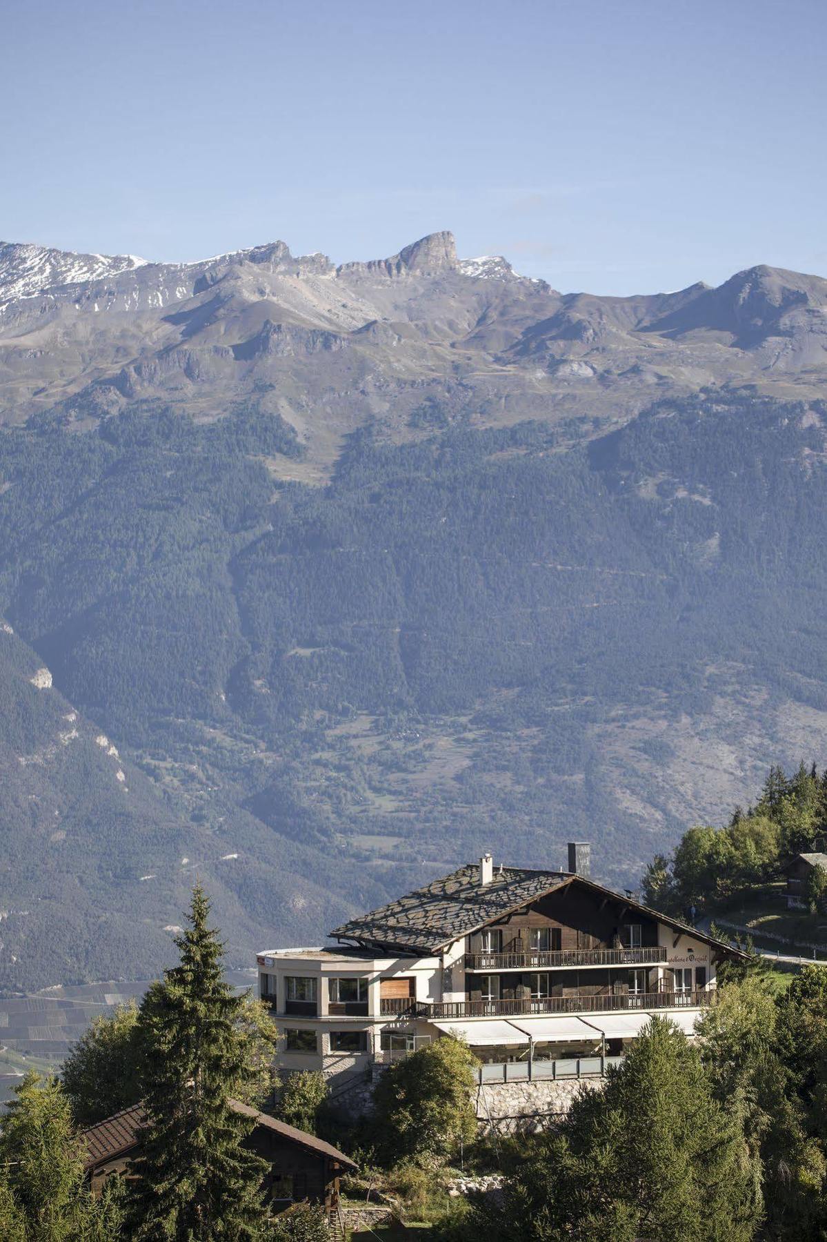 Hostellerie D'Orzival Vercorin Exterior foto